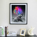 5D Elephant Diamond Painting Embroidery DIY Cross Stitch Mosaic Home Decor