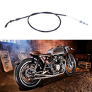 2 Pieces Durable Throttle Cable Black Motorcycle Accessories Throttle Cable
