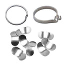 100Pcs/set Dental Matrix Sectional Contoured Metal Matrices lmws 35um Hard