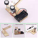 Electric Ball Pitching Machine Kits Children DIY Science Educational Toys