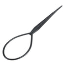 2 pcs Topsy Tail Hair Styler Hair Style Hair Twister Snare Loop Black