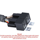 Double High and Low Beam Vehicle Relay Harness H4 9003 with Insulated Ceram