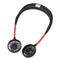 USB Rechargeable Wearable Portable Mini Hand Free Fan Neckband Fan (Black)