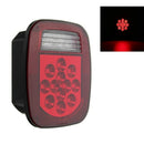 1pcs Universal Red+White 39 Led Stop Brake Turn Tail Combination Light For  U9S3