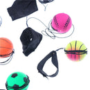 60mm Bouncy Wrist Band Ball Elastic Rubber Ball Wrist Bounce Ball  B Gw