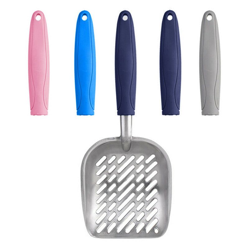 Cat Kitten Metal Litter Tray Scoop Spoon Waste Scooper Poop Shovel Dipper