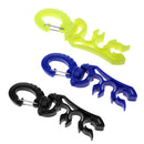 3Pcs Durable Scuba Diving Triple 3 Hose Regulator Octopus Holder & Clip Hook