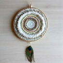 Round Wooden Loom Handmade Knitting Machine Handmade Wall Hanging Decoratio