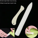 2 Pcs White Bone Folder Paper Creaser Tool Scoring Folding Creasing Edges DIY