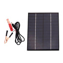 5.5W Solar Panel 12V 12 Volt Battery Charger for RV, Boat, Gate Emergency