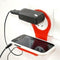 Foldable Mobile Cell Phone Wall Plug Charger Charging Rack Hang Holder Socket