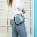 DIY Peafowl Special Shaped Diamond Painting Leather Chain Crossbody Bags