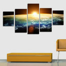 5Pcs Canvas Wall Art for Living Room Canvas Prints Home Decor Without Frame