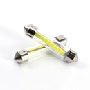 2pcs 31-39mm Festoon LED COB 12V Car Interior Dome Light Bulbs C5W Lamp 46-48mA
