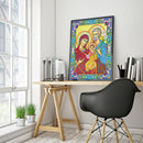 5D DIY Special Shaped Diamond Painting Religious Embroidery Kit Home Decor