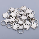 25 Pieces D-Ring Hooks Metal Solid Photo Frame Hanger Hanging Hooks for Photo