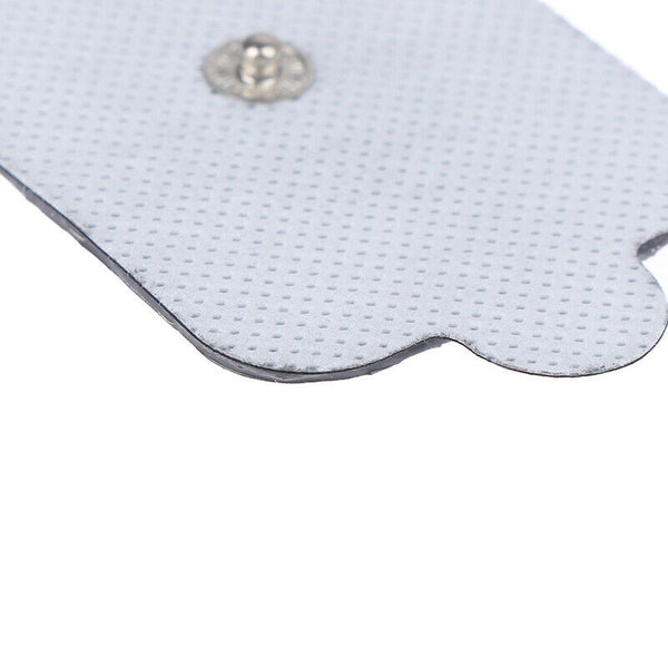 10pcs 5*9cm Silicone Gel Button Electrode Pads Tens Electrodes Digital Massa 3C
