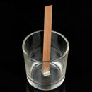 100Pcs Wooden Candle Wicks Cores Metal Clips Soap Making Craft Kit Fit for Party