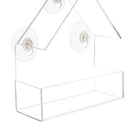 Pet Bird Pigeons Water Food Feeder Bird Cage  Feeding Box W/Suction Cups