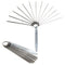 Guitar Bridge Saddle Nut Files Set- Sand Paper and Metal Needle Files of 13
