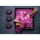 5D DIY Diamond Painting Purple Flower Cross Stitch Mosaic Kit Home Decor