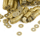 50pcs Feng Shui Coins Chinese Five Emperors Lucky Wealth Good Fortune Coin Brass