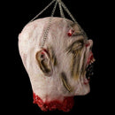 Halloween Props Hanging Bloody Dead Man Evil Head Latex Horror Haunted Scar