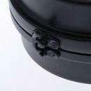 EU Style Double Sided Wall Bracket Clock Classic Mue Clock Decor Black