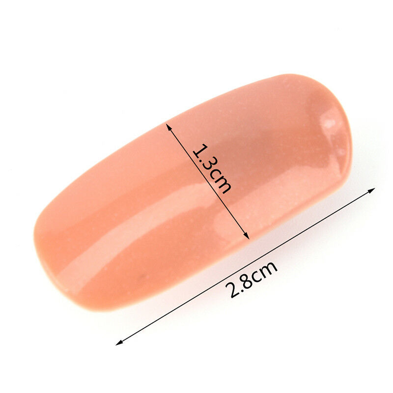 100pcs Nail Art Tips Professional Nail Tool Practice Hand Nail Tools FT