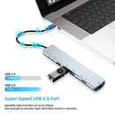 Aluminum Multifunction USB Type-C 8 In 1 HDMI Hub Adapter