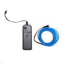 Neon Glowing Electroluminescent Wire (El Wire) with Battery Pack Controller