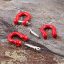 Metal Tow Shackle RC Crawler Cars Trailer Hook for 1/10 TRX-4 Accessory