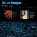 H4 LED Headlight Bulbs 12000Lm 6000K Bright All-In-One Conversion Kit 360 D