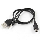 USB 2.0 Male 3.5mm to Mini 5 Pin Male USB Data Sync Cable for Phone