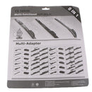 18 PCS 8 in One 70mm*20mm Multifunctional Car & Truck Windshield Wiper Blade