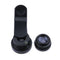 3 in 1 Fish Eye+ Wide Angle+ Macro Camera Lens Kit for Phone (Black) SN9F