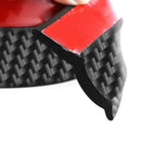 Car Carbon Fiber Rubber Front Bumper Lip Trim Splitter Guard Body Protector new