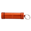 Aluminum Alloy Waterproof Case First-Aid Medicine Bottle with Key Ring