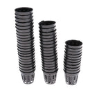 100pcs Round Pond Plant Basket Aquatic Pond Plants Round Shape Net Pots S/M