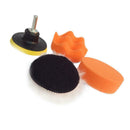 5pcs/Set High Polishing Buffer Pad Set Kit +Drill Adapter For Car polish Tool