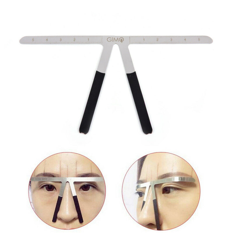 Permanent Makeup Eyebrow Tatoo Shaper Template Stencil Ruler Microblading Mol3C