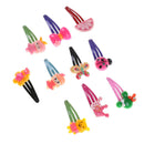 10pcs Cute Baby Kid Children Girls Cartoon Hair Pin Girl Clips Hairpin Bowã€NeME