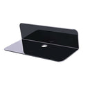 Floating Wall Shelf Adhesive with Cable Clip for Wireless Speaker Video Cams