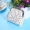 Women Kids Hollow Mini Coin Wallets PU Leather Clip Card Clutch Holder Case