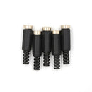 5 Pcs IMC 5.5mm x 2.1mm  Female DC Power Socket Jack Connector Adapter FT