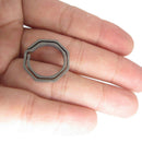 Keyring Octagon Titanium Alloy Tc4 Ti Hook Outdoor Clip Kit Buckle Keychain Y5C8