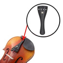 15 Pieces Ebony Soundpost Endpin Chinrest Screws Bridge for 4/4 Size Violin