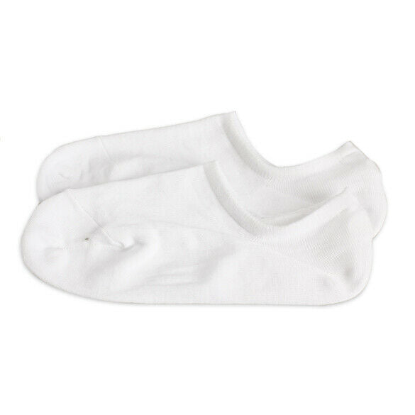 Nonslip Bamboo Fiber Socks Cotton Ankle Boat Low-cut White