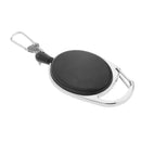 Key Retractor Reel Clip Belt Anglers Card Keyring Plastic Modern Gifts