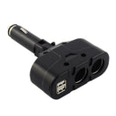 Multi Car Cigarette Socket 2-Way Lighter Splitter Charger Power Adapter Dua H7M7